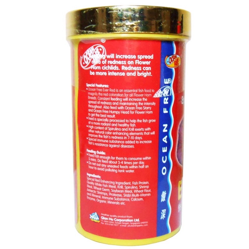 XO EVER RED - Cám Cho Cá La Hán Hỗ Trợ Cá Phát Triển