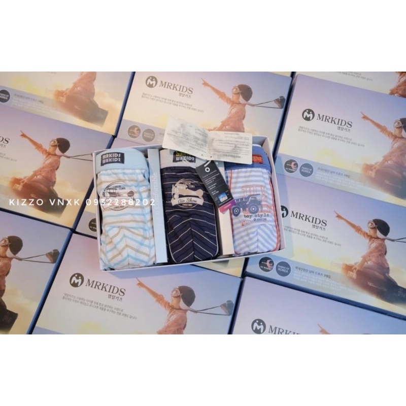 Quần sịp bé trai xuất Hàn - Hàng full hộp