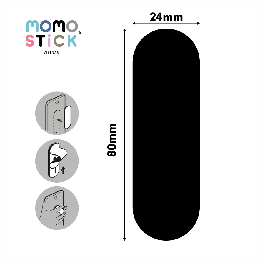 Giá đỡ điện thoại đa năng, selfie chân đế và kệ để bàn, iring pop giá đỡ momostick