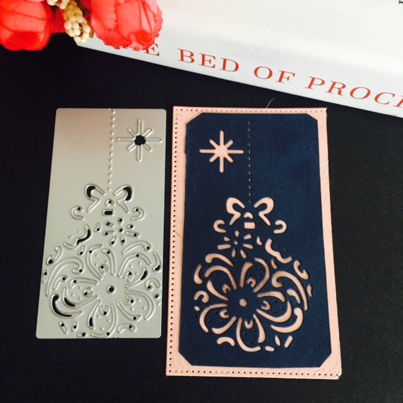 Khuôn Cắt Hình In Nổi Dùng Làm Thẻ Scrapbook Với Họa Tiết Hình Khu Vực Kim Loại