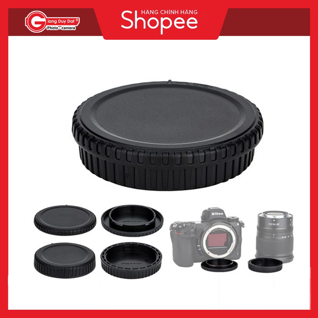 Nắp Đậy Body Và Nắp Sau Lens Cho Máy Ảnh Nikon Ngàm Z