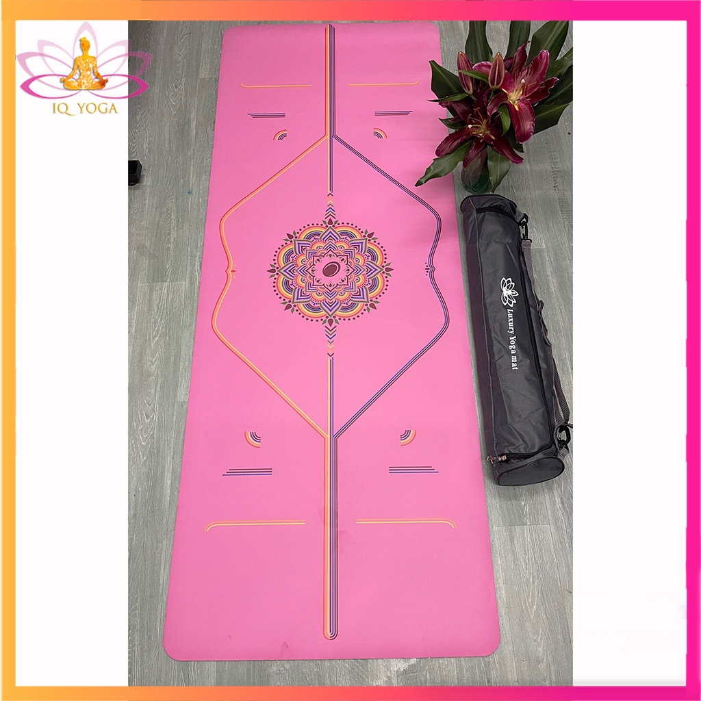 Thảm yoga cao su cầu vồng chính hãng