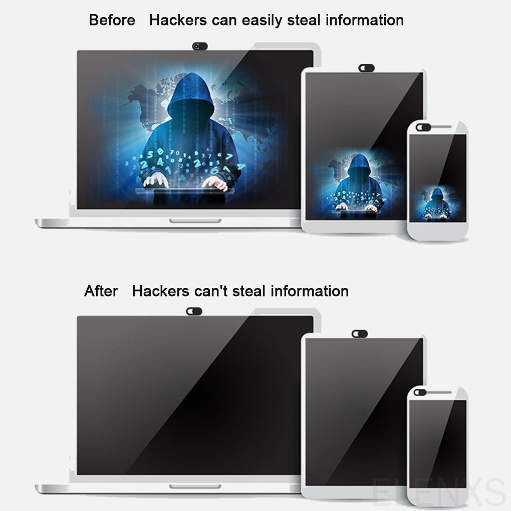 Thanh trượt bảo vệ ống kính webcam điện thoại laptop máy tính siêu mỏng