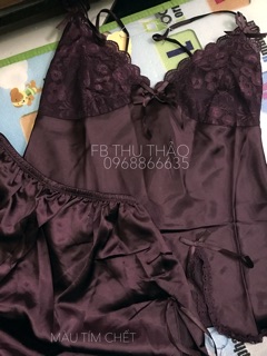 Bộ ngủ lụa thuthao