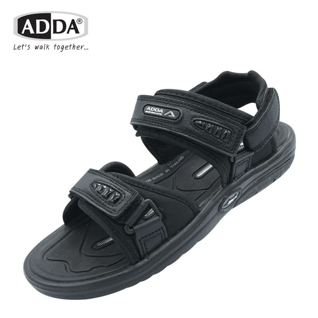 Giày sandal nam quai dán 4 mặt mút êm ADDA - 2N36