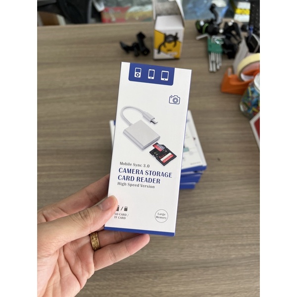 Đầu Đọc Thẻ Nhớ SD TF Usb 3.1 Cho ip