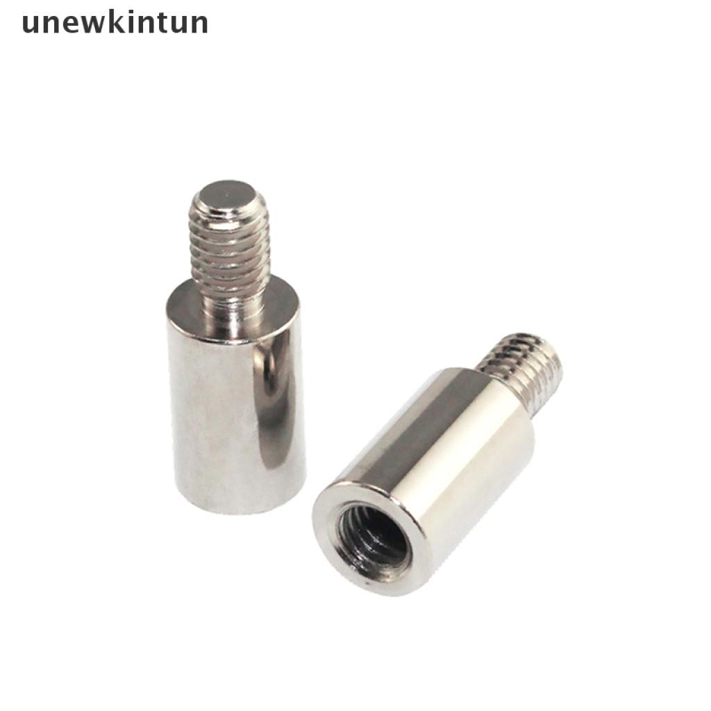 Unetn 2Pcs Boxing Game Player Chrome Arcade Joystick Shaft Extender For SANWA Shimizu .