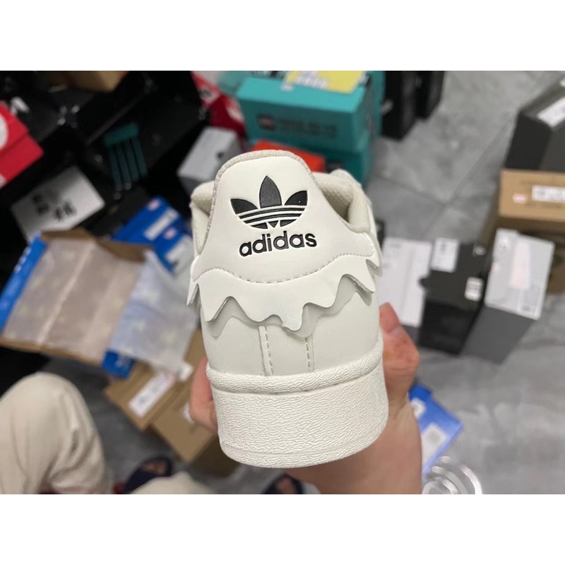 giày Adidas super star Cappuccino Cloud white | Bản đặc biệt