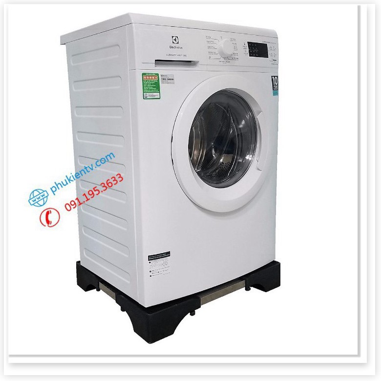 Chân Kệ Kê Máy Giặt Tủ Lạnh Đa Năng - Chân Đế Máy Sấy, Máy Rửa Bát Bê Tông Siêu Dày Chịu Tải 400 Kg
