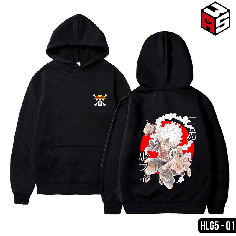 Áo hoodie one piece, áo khoác áo hoodie onepiece in hình luffy gear 5 mẫu mới cực ngầu