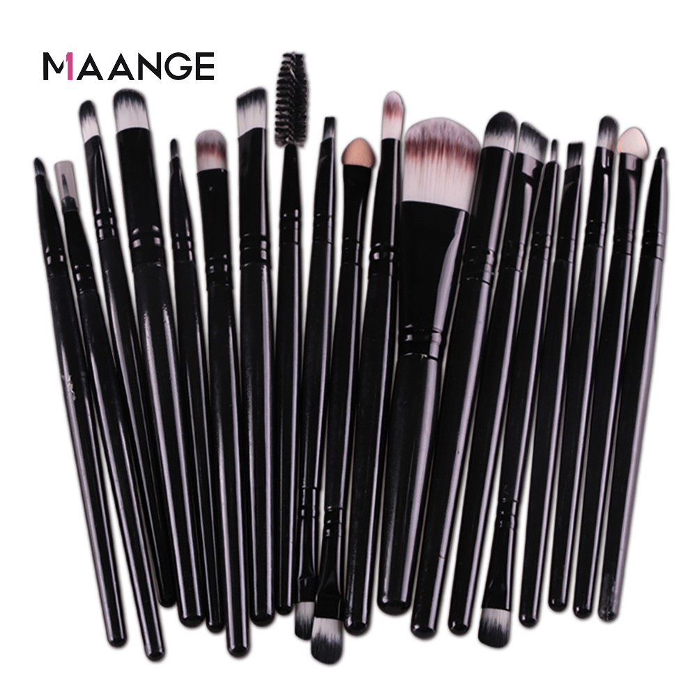 Set 20 Cọ Trang Điểm MAANGE Sử Dụng Cho Mắt/Phấn Nền