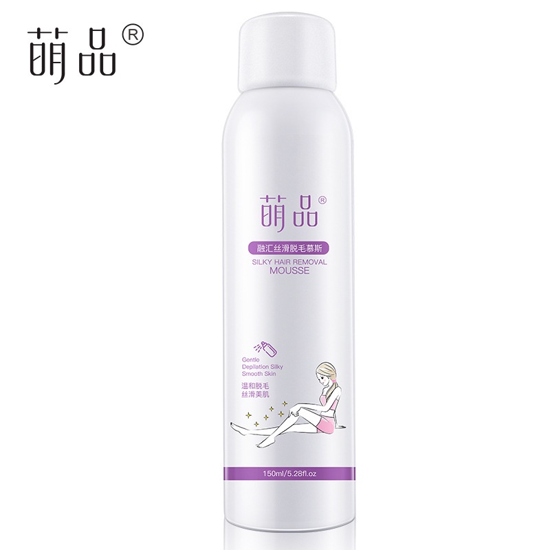 Xịt tẩy lông Weimi Space vùng kín, nách, tay chân lông nhẹ mousse 120ml