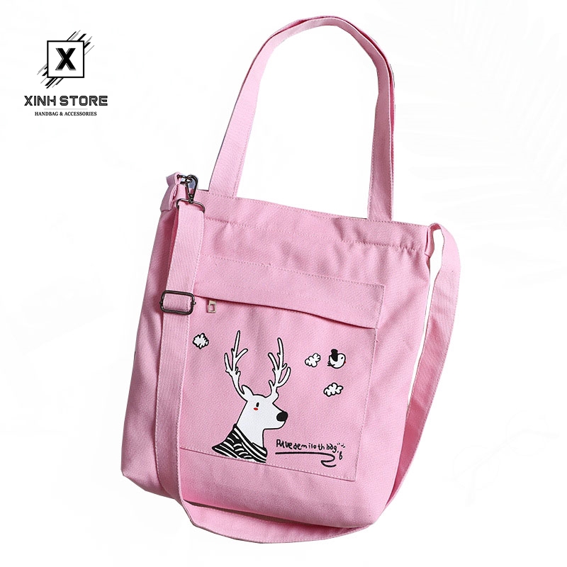 Túi Vải Tote XinhStore Hình Hưu