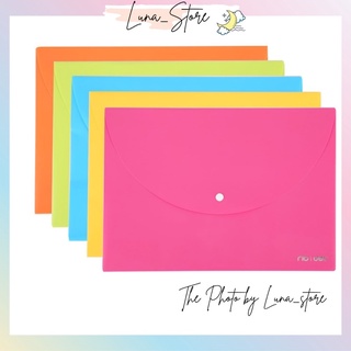 Túi/ Bìa Sơ Mi Đựng Tài Liệu A4 Hồng, Cam, Xanh Dương, Xanh Lá, Vàng - BSM01