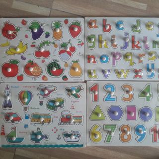 Combo 4 bảng núm cho bé