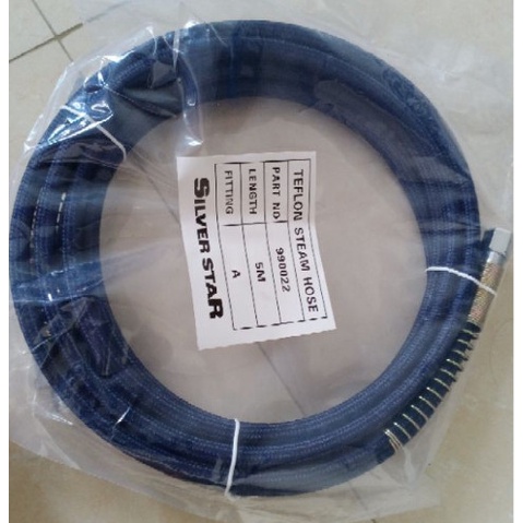 Dây hơi bàn là hơi Silver Star 3m, 5m dùng cho bàn là nồi hơi công nghiệp