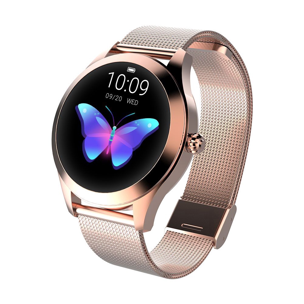 KW10 Smart Watch Waterproof Heart Rate Sleep Monitor Female Physiological Period Management Women Smartwatches For IOS Android