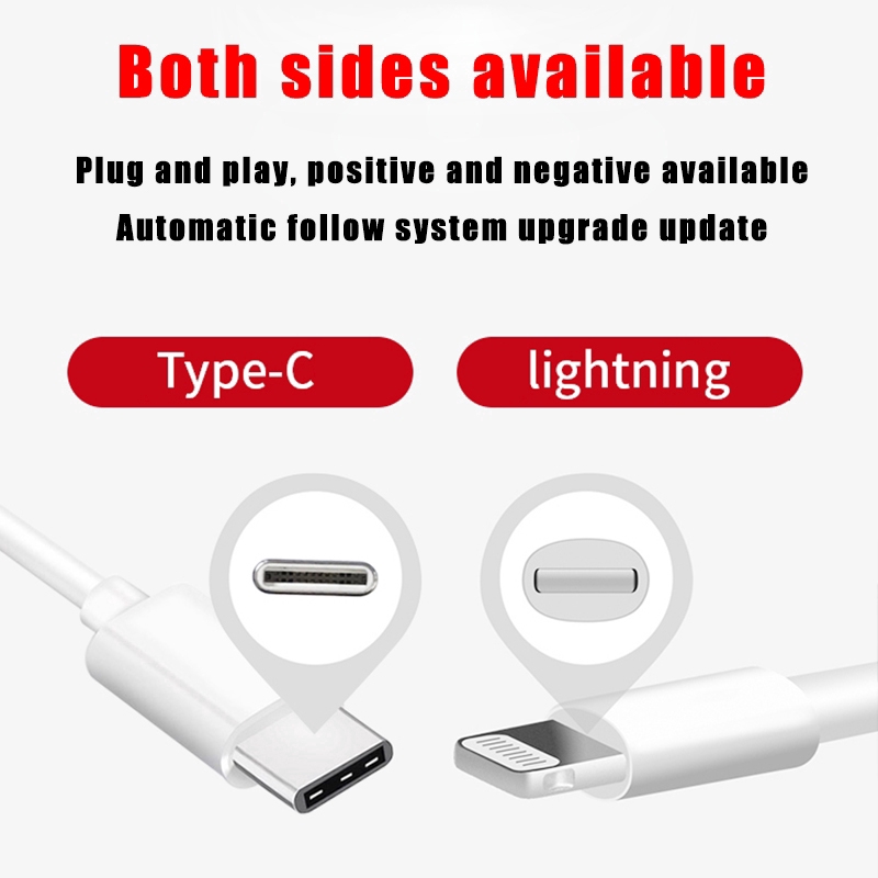 Cáp Lightning USB PD 18W cho iPhone X Xs MAX XR 11 11 Pro 11 Pro MAX/iPad