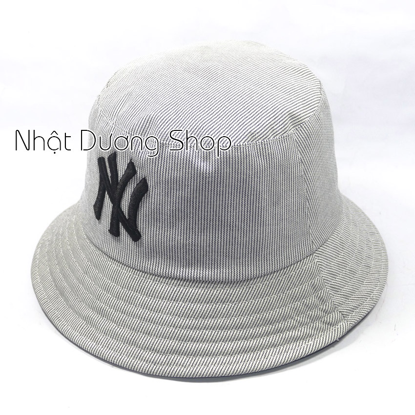 Nón BucKet, nón tai bèo NY 1 mặt chất liệu Kaki Form chuẩn đẹp thích hợp cho tuổi teen