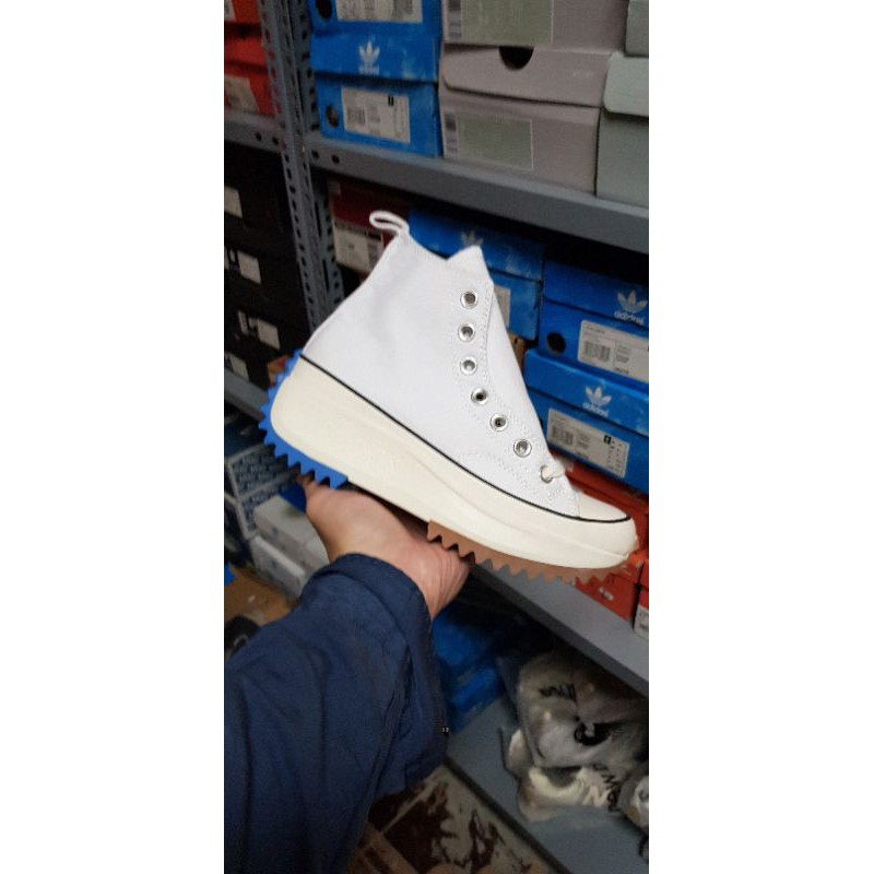 Giày Cvs Run Star Hike High JW Anderson White