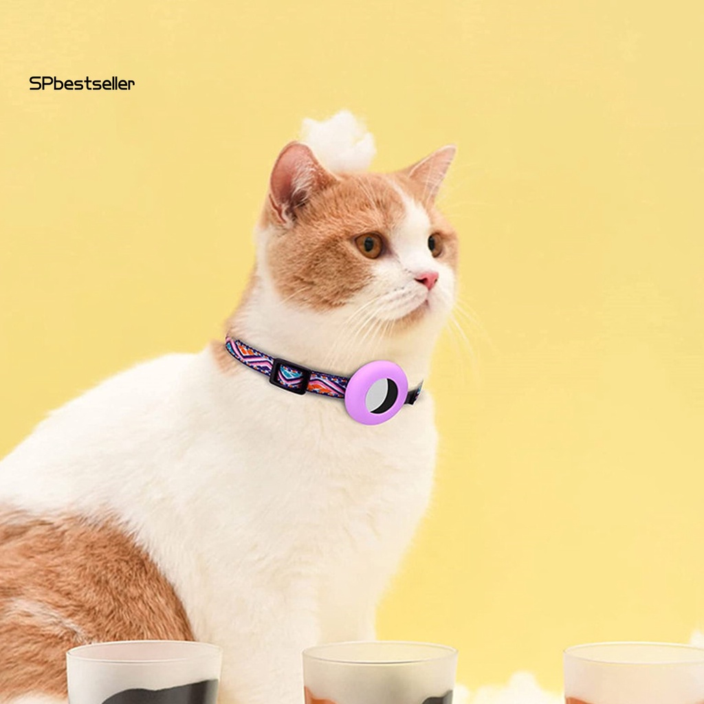 Vòng Cổ Polyester Chống Nước Chống Sốc Thân Thiện Với Làn Da In Hình Mèo Dễ Lắp Đặt Có Thể Điều Chỉnh Cho Airtag