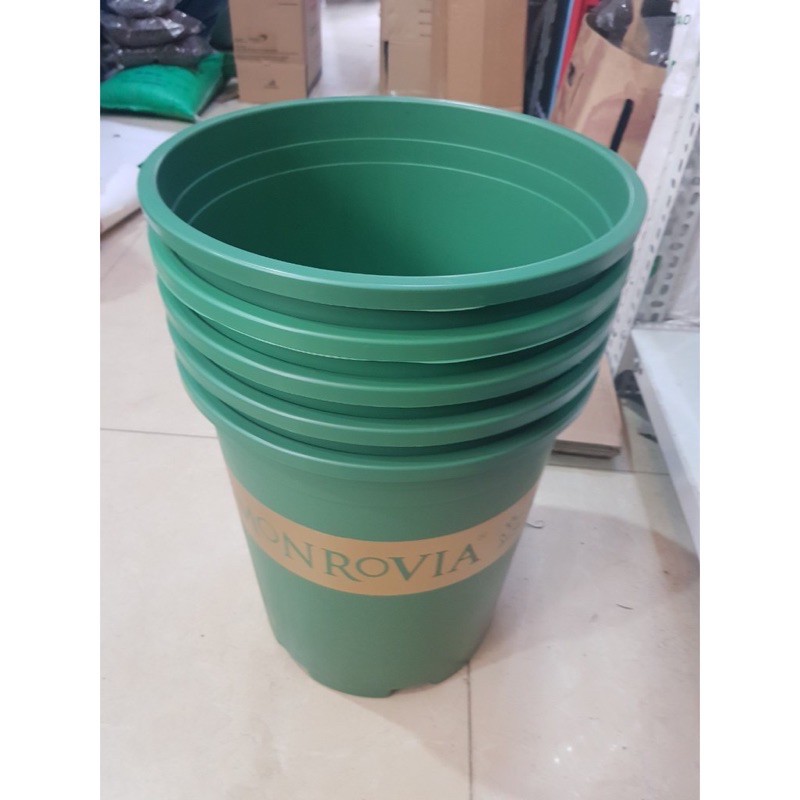 Chậu nhựa trồng cây Monrovia ,cao 20cm,đk 20cm