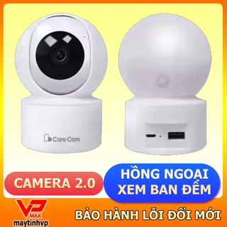 Camera Wifi CareCam chuẩn 2.0Mp full HD siêu nét