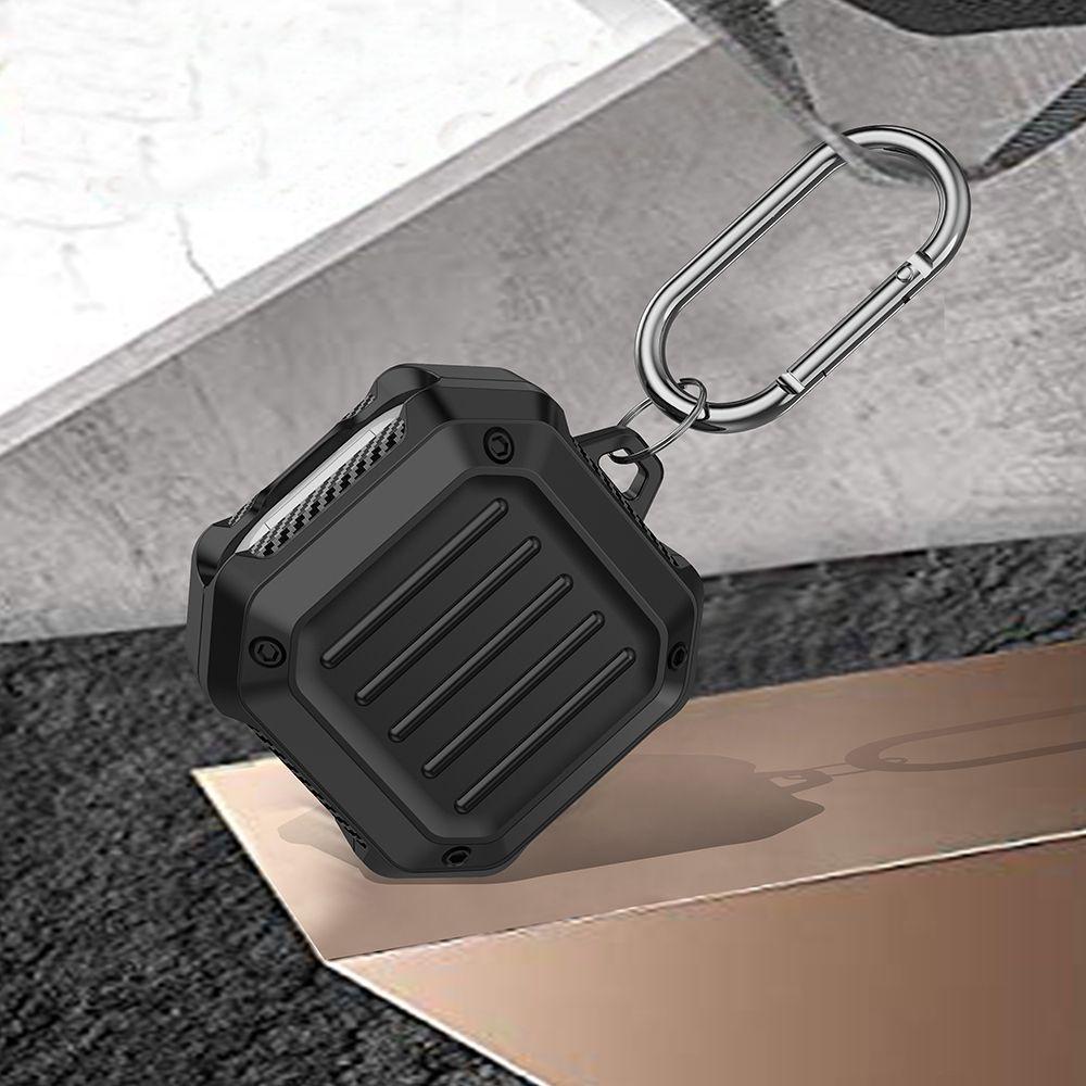 Vỏ bảo vệ hộp sạc tai nghe Samsung Galaxy Buds chống bụi chất liệu tpu pc kèm móc