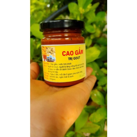 Cao Gắm 100gr nguyên chất cô đặc cải thiện gout