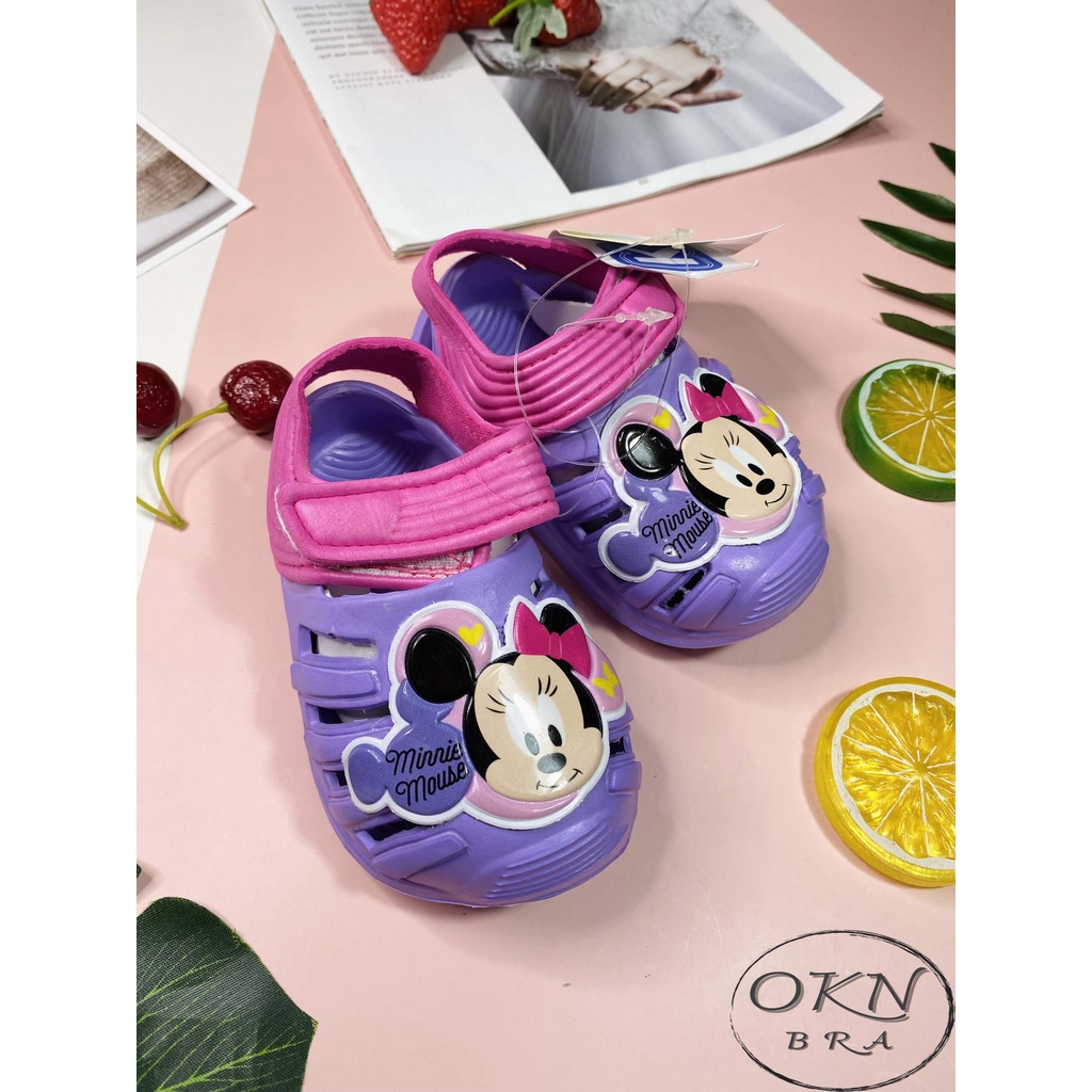 Giày tập đi cho bé gái 6 tháng - 2 tuổi hãng DISNEY Mickey THÁI LAN