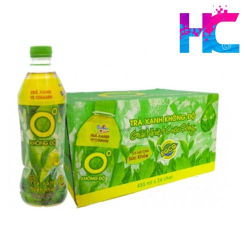 TRÀ XANH 0 ĐỘ/ KHÔNG ĐỘ 455ML