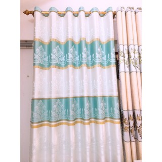 Rèm cửa sổ vải gấm cao cấp may sẵn kích thước 2mx2m giá rẻ