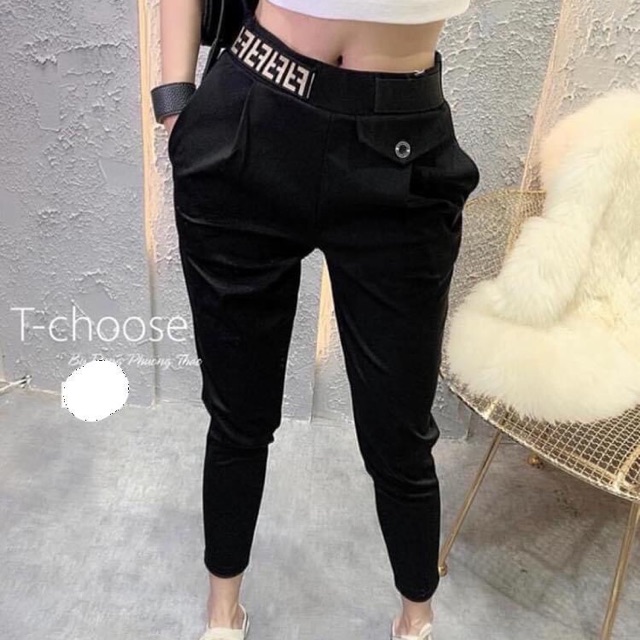 Quần baggy umi cạp FF - DH