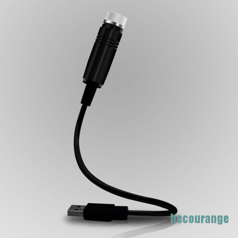 Đèn LED Usb Gắn Trần Xe Hơi Hình Bầu Trời Đầy Sao