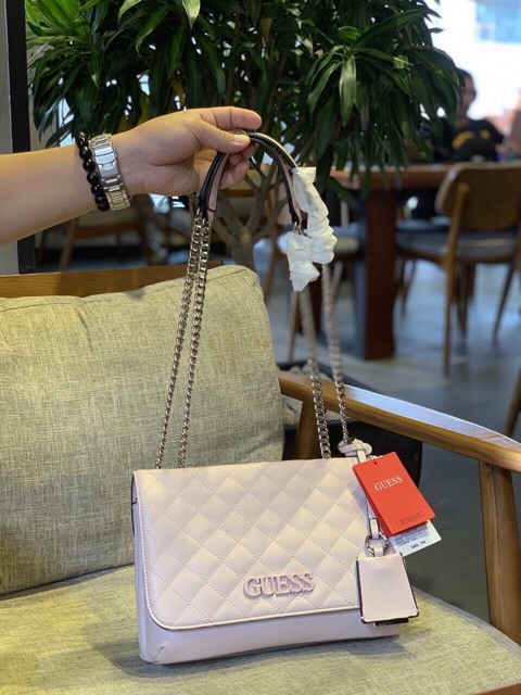 GUESS ELIANA CROSSBODY👑 ❗️Bao check code Dáng túi sang chảnh hết nấc