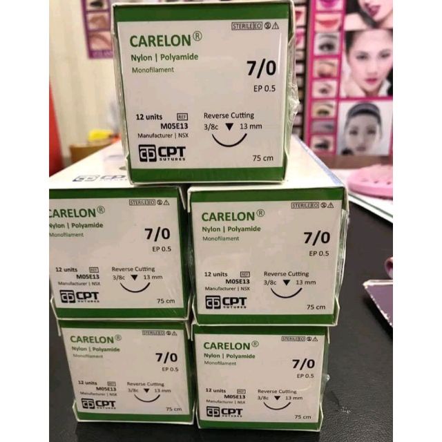 [Hàng Chuẩn]Chỉ Khâu Má Lúm Đồng Tiền 3/0 - Chỉ Khâu Khẫu Thuật 3/0 (Chi Khau Ma Lum Dong Tien)