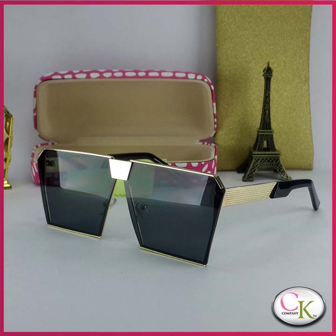 20 Mắt kính nam nữ thời trang cao cấp - Kính chống tia UV càng kim loai to