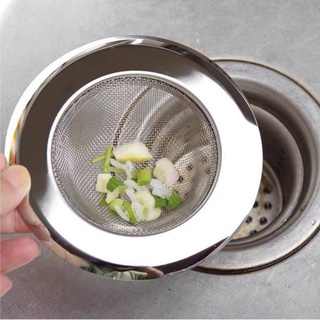 Lọc rác bồn rửa bát chống tắc nghẽn ống cống bằng inox không gỉ NANALI STORE