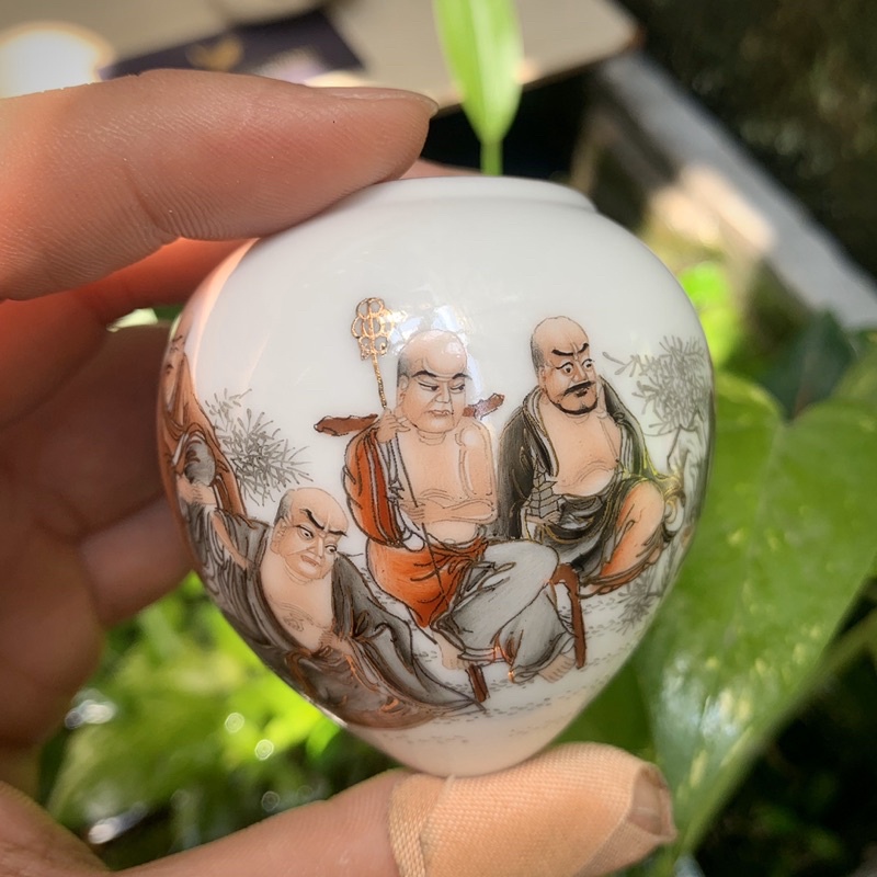 Cóng chim vẽ tay THẬP BÁT LA HÁN - Cửu Chính Đường