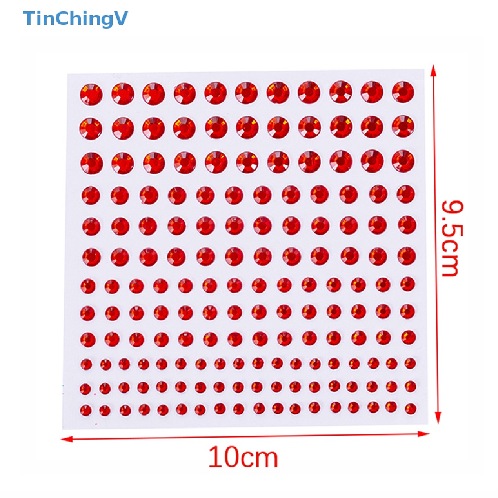 Keo Dán Mặt / Mắt / Trán Đính Đá Giả Kim Cương DIY