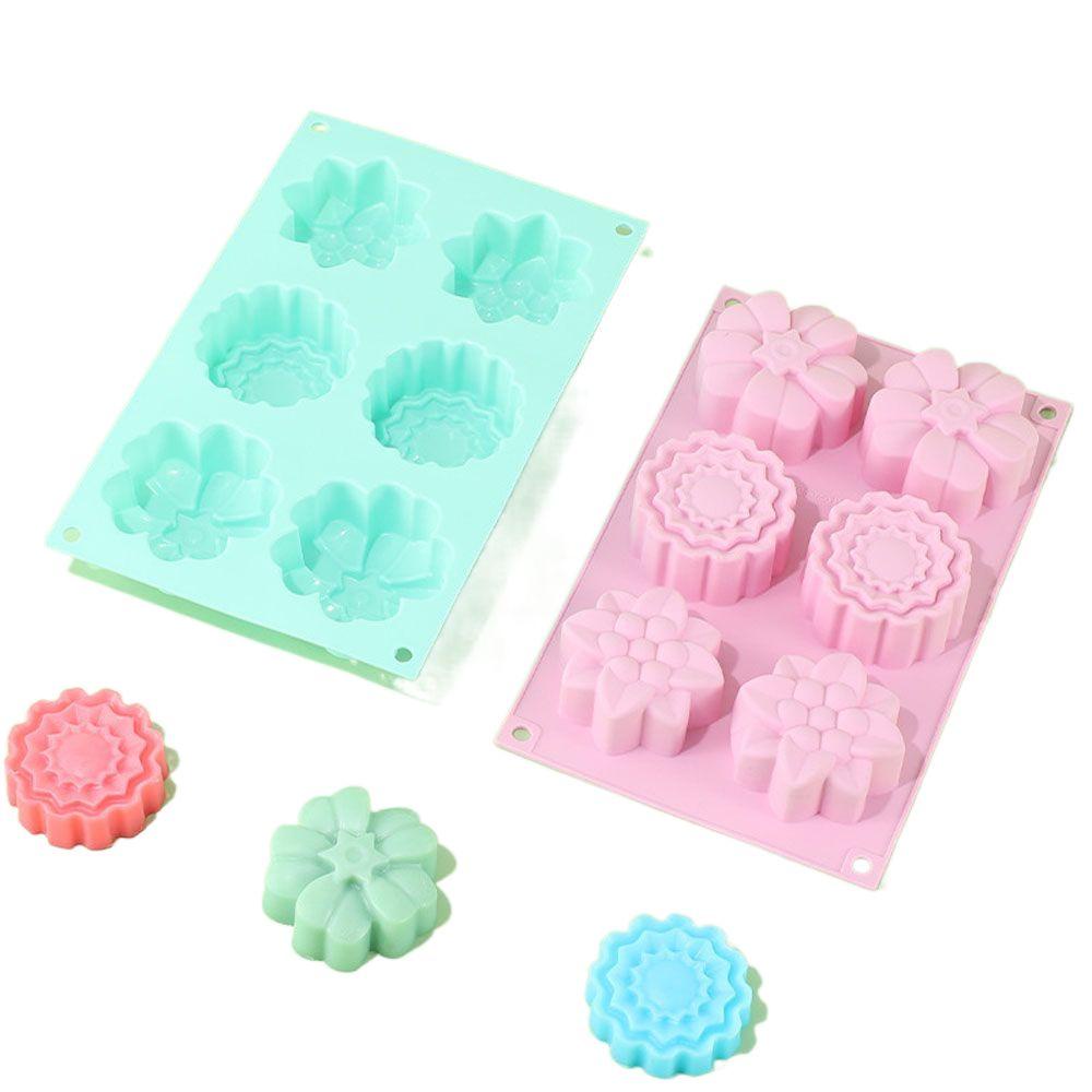 Khuôn Silicone Làm Bánh Trung Thu Hình Hoa Xinh Xắn