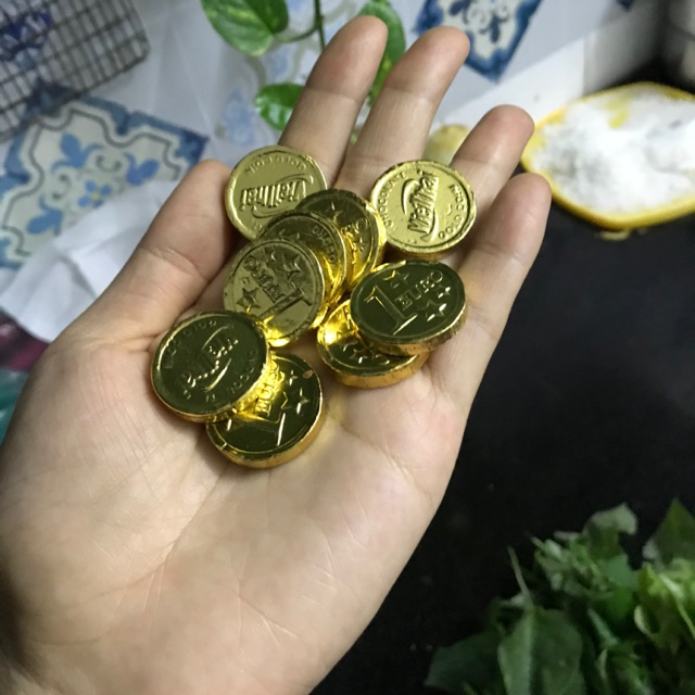 Combo 20 viên kẹo đồng tiền sô-cô-la nhỏ