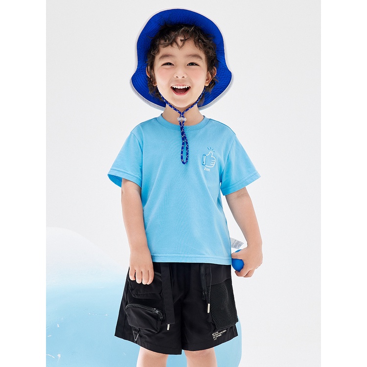 Áo thun mềm mịn mặc mùa hè nhiều màu thương hiệu BALABALA dành cho trẻ em từ 4 đến 8 tuổi 208222117205