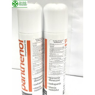 XỊT VẾT BỎNG PANTHENOL NANO BẠC