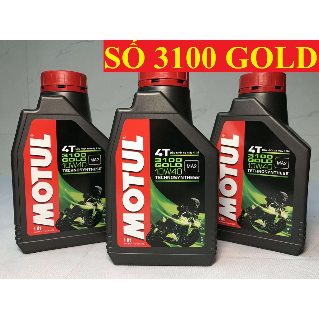 Nhớt Xe Số Motul 3100 Gold 10W40