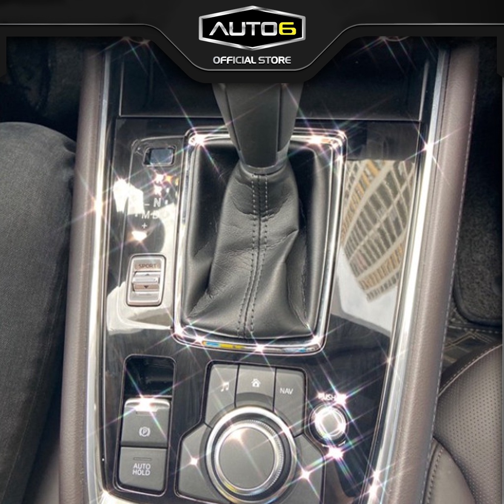 Bộ 4 chi tiết Film PPF trong suốt dán xe MAZDA6 2017 - 2019 chống xước bảo vệ nội thất ô tô - AUTO6