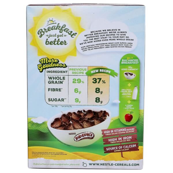 Bánh ăn sáng Nestle Koko Krunch hình gấu NK Thái Lan 70g túi zip - ÂU CHÂU SHOP