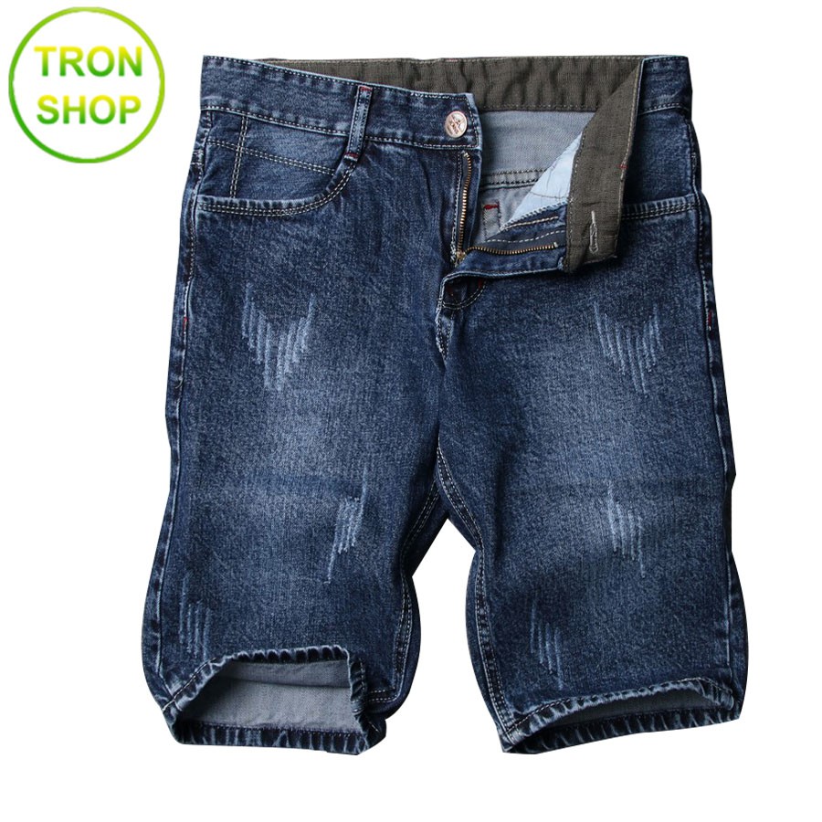 Quần short nam jean TS416  vải bền đẹp Tronshop chuyên quần nam