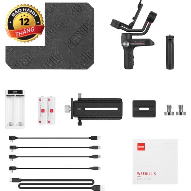 Gimbal chống rung Zhiyun WEEBILL-S – Gậy chống rung cho máy ảnh Giá tốt, Chính hãng bảo hành 12 tháng. | BigBuy360 - bigbuy360.vn