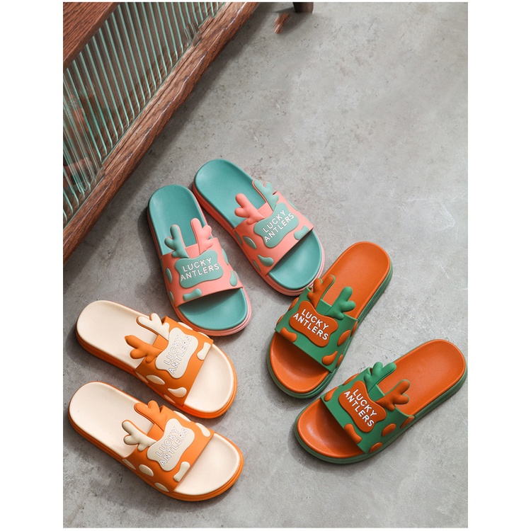 [ Rẻ Vô Địch ] Dép Hình Nai Siêu CUTE